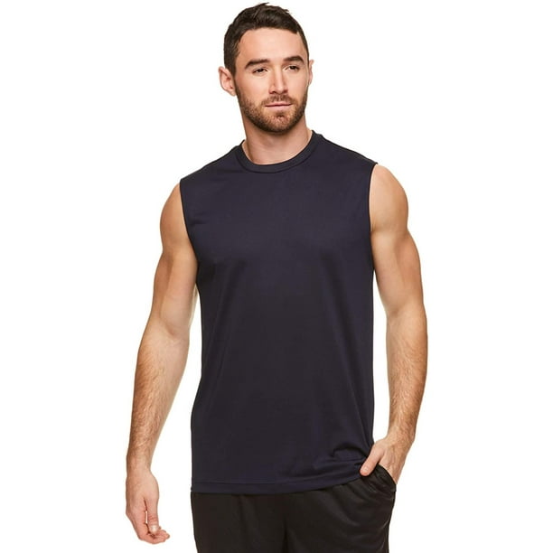 Sleeveless Activewear Top HEAD Mens Hypertek Mesh Gym Training & Workout Muscle Tank Sleeveless Activewear Top HEAD Mens Hypertek Mesh Gym Training & Workout Muscle Tank